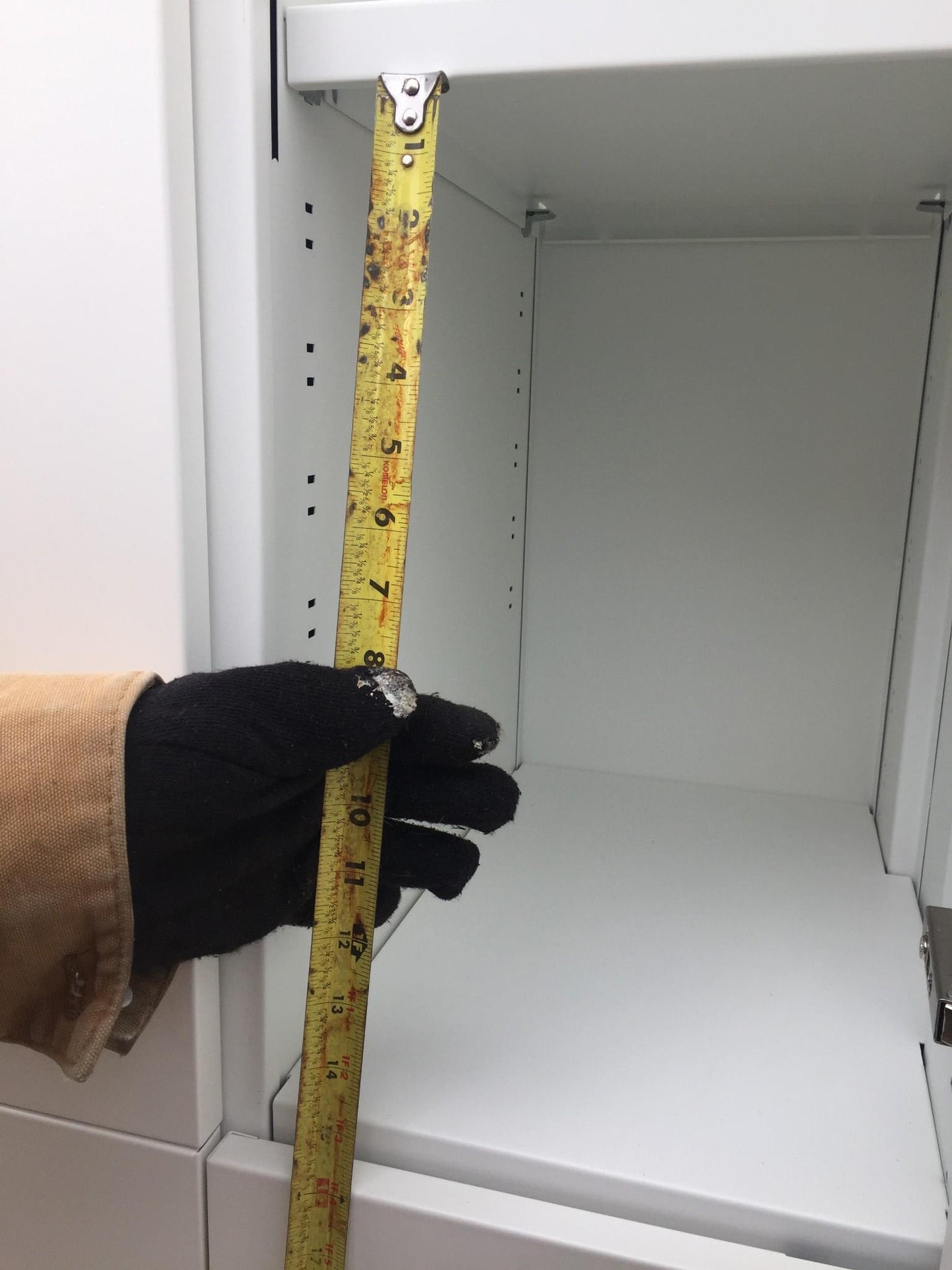 KNOLL KEYLESS STORAGE LOCKER CLOSET OFFICE FURNITURE LAMINATE TOWER FREE SHIP