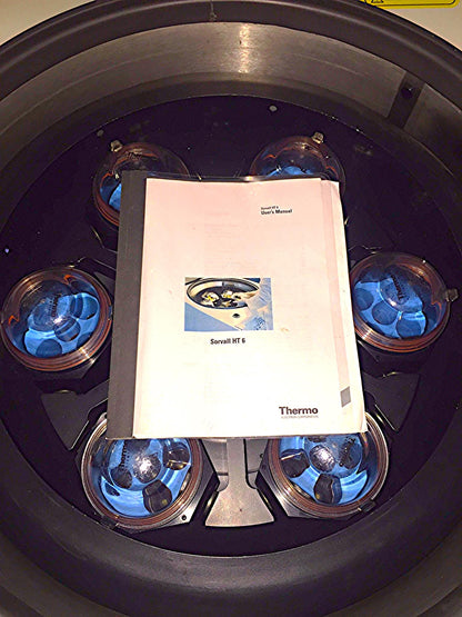 SORVALL HT-6 HIGH CAPACITY FLOOR REFRIGERATED LOW SPEED CENTRIFUGE RP6 ROTOR
