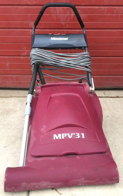 MINUTEMAN MPV 31 WIDE AREA WALK BEHIND AUTO POWER SWEEPER WATCH VIDEO FREE SHIP
