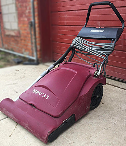 MINUTEMAN MPV 31 WIDE AREA WALK BEHIND AUTO POWER SWEEPER WATCH VIDEO FREE SHIP