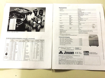 SORVALL HT-6 HIGH CAPACITY FLOOR REFRIGERATED LOW SPEED CENTRIFUGE RP6 ROTOR