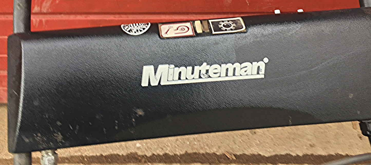 MINUTEMAN MPV 31 WIDE AREA WALK BEHIND AUTO POWER SWEEPER WATCH VIDEO FREE SHIP