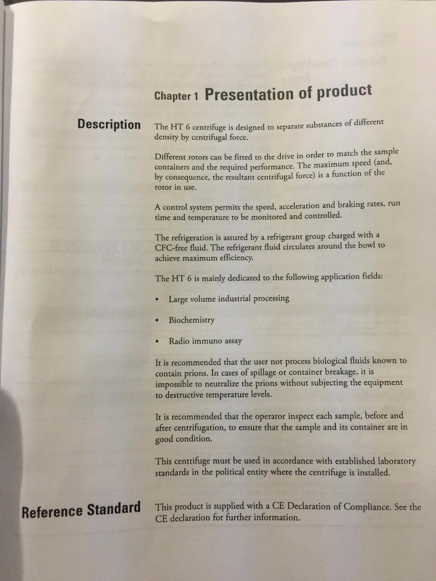SORVALL HT-6 HIGH CAPACITY FLOOR REFRIGERATED LOW SPEED CENTRIFUGE RP6 ROTOR