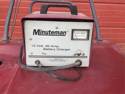 MINUTEMAN KLEEN SWEEP 35W SCRUBBER NEW BATTERIES POWER CHARGER WARRANT FREE SHIP