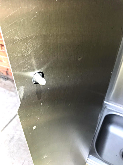 EAGLE F1916-VSCS-SE STAINLESS STEEL MOP SINK DISPENSER CABINET STORAGE FREE SHIP