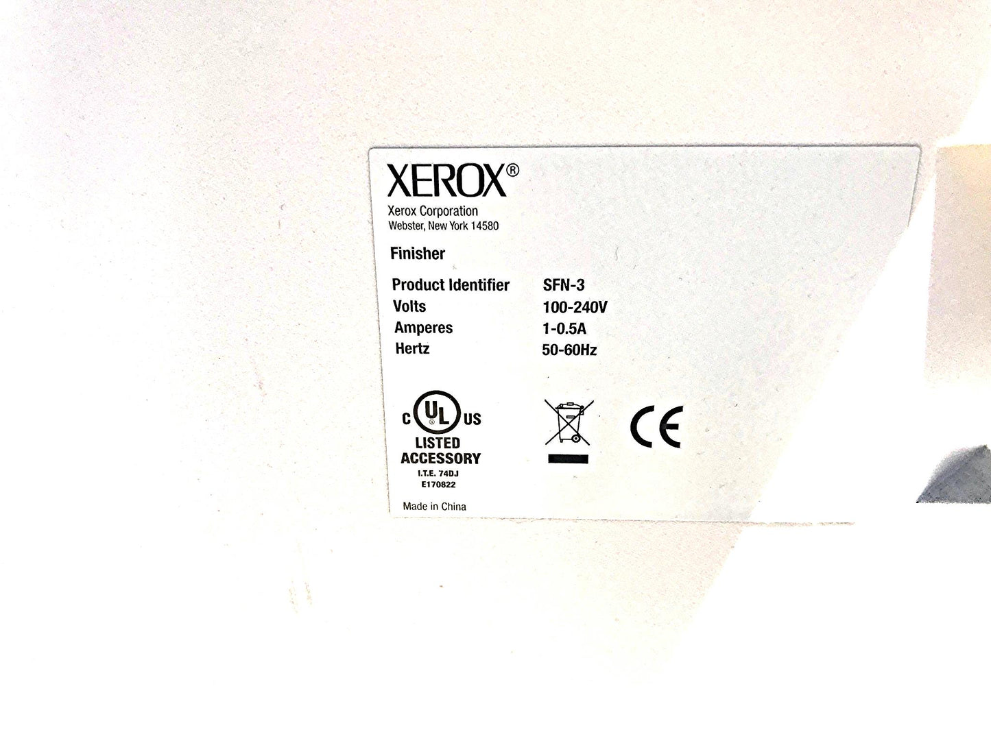 XEROX WORKCENTRE 7655 COLOR LASER COPIER PRINTER SCANNER & Manual WATCH VIDEO