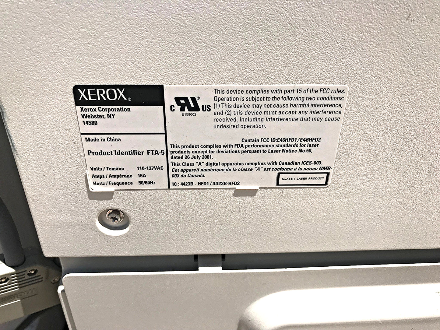 XEROX WORKCENTRE 7655 COLOR LASER COPIER PRINTER SCANNER & Manual WATCH VIDEO