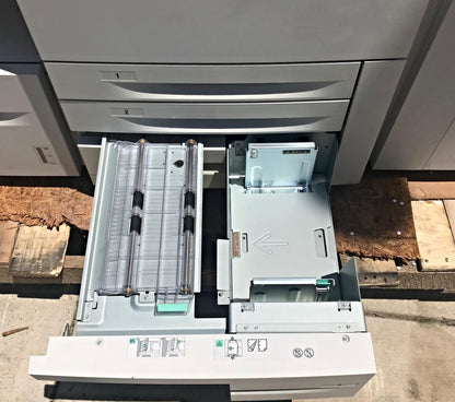 XEROX WORKCENTRE 7655 COLOR LASER COPIER PRINTER SCANNER & Manual WATCH VIDEO