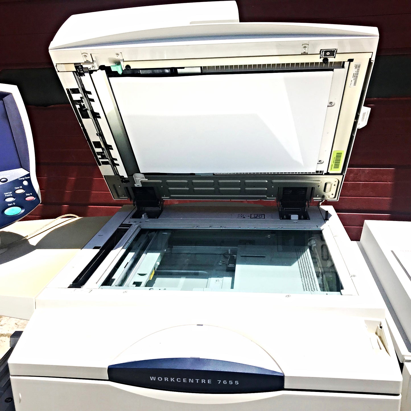 XEROX WORKCENTRE 7655 COLOR LASER COPIER PRINTER SCANNER & Manual WATCH VIDEO