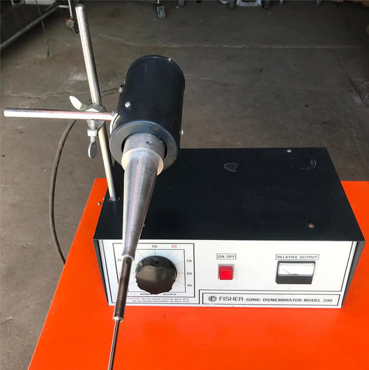 FISHER SONIC DISMEMBRATOR MODEL 300 SONIFIER & 1 PROBE 100% TESTED FREE SHIP