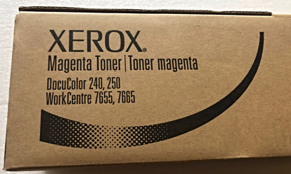 XEROX GENUINE OEM MAGENTA TONER CARTRIDGE 006R01221 WORKCENTRE 7655 & DocuColor