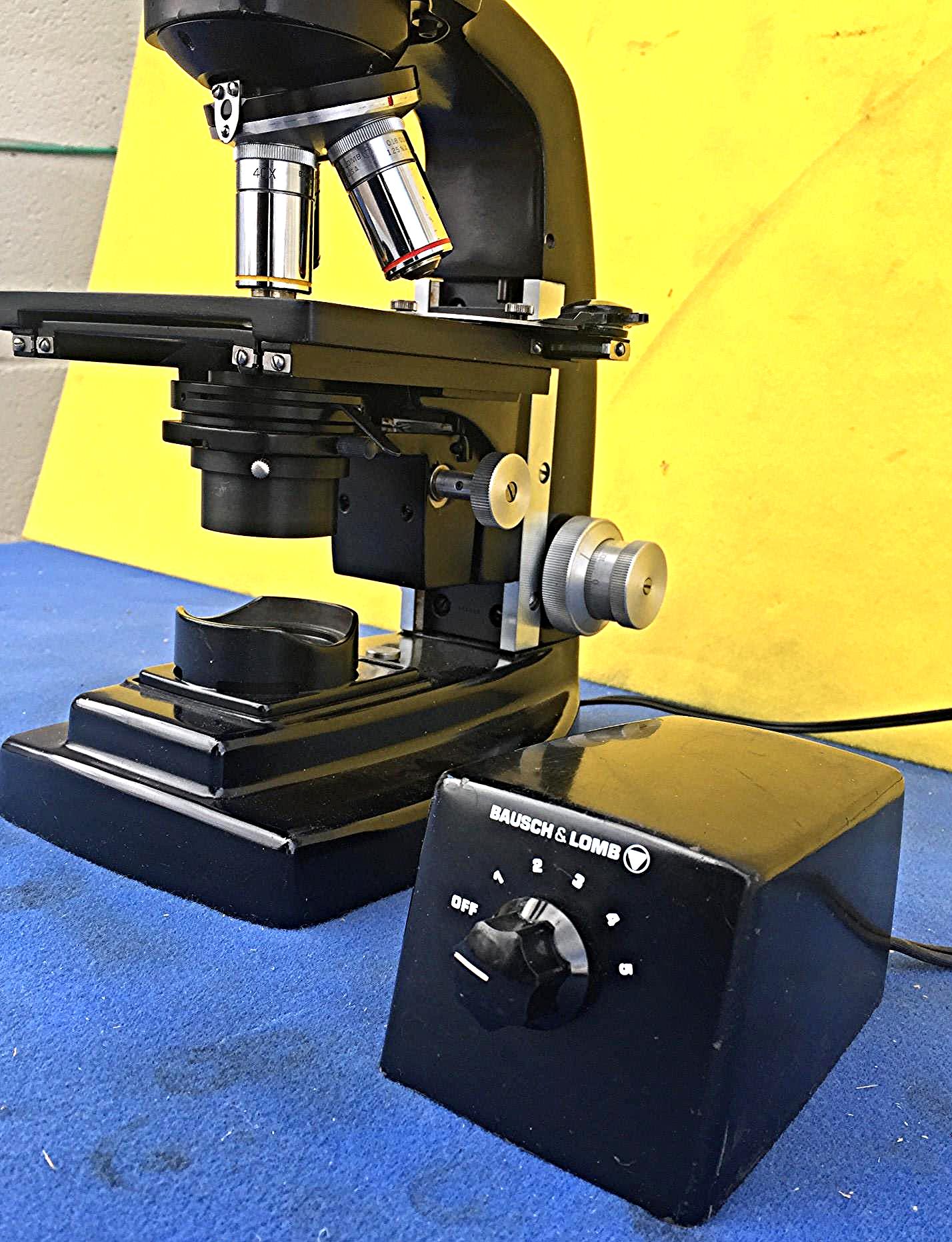 BAUSCH & LOMB MICROSCOPE FREE SHIP