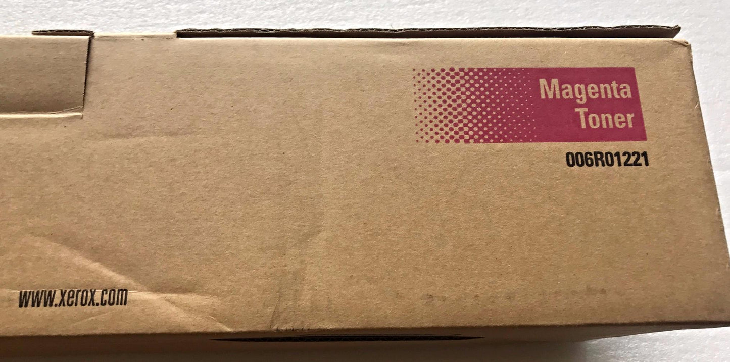 XEROX GENUINE OEM MAGENTA TONER CARTRIDGE 006R01221 WORKCENTRE 7655 & DocuColor