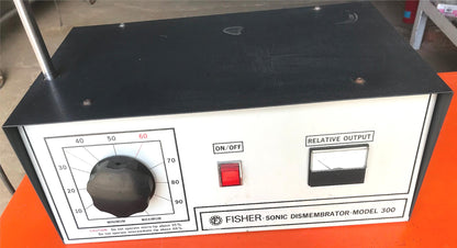 FISHER SONIC DISMEMBRATOR MODEL 300 SONIFIER & 1 PROBE 100% TESTED FREE SHIP