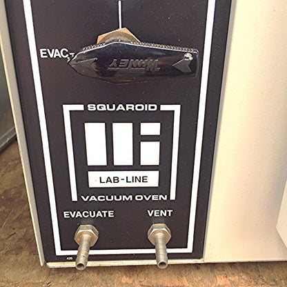 LAB LINE SQUAROID VACUUM OVEN 3608 WORKS PERFECTLY - WE HAVE VACUUM PUMP TOO!!!!
