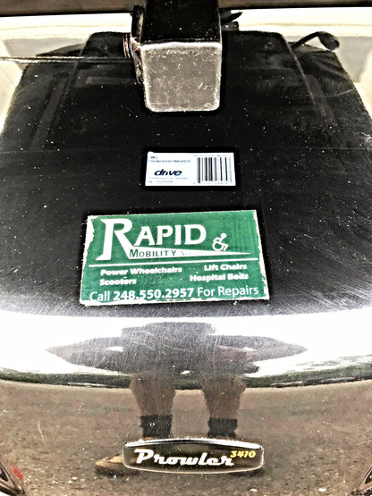 4Wheel ACTIVE CARE MOBILITY SCOOTER PROWLER 3410 Power Supply Manual WATCH VIDEO