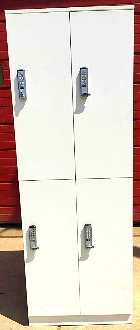 KNOLL KEYLESS STORAGE LOCKER CLOSET OFFICE FURNITURE LAMINATE TOWER FREE SHIP