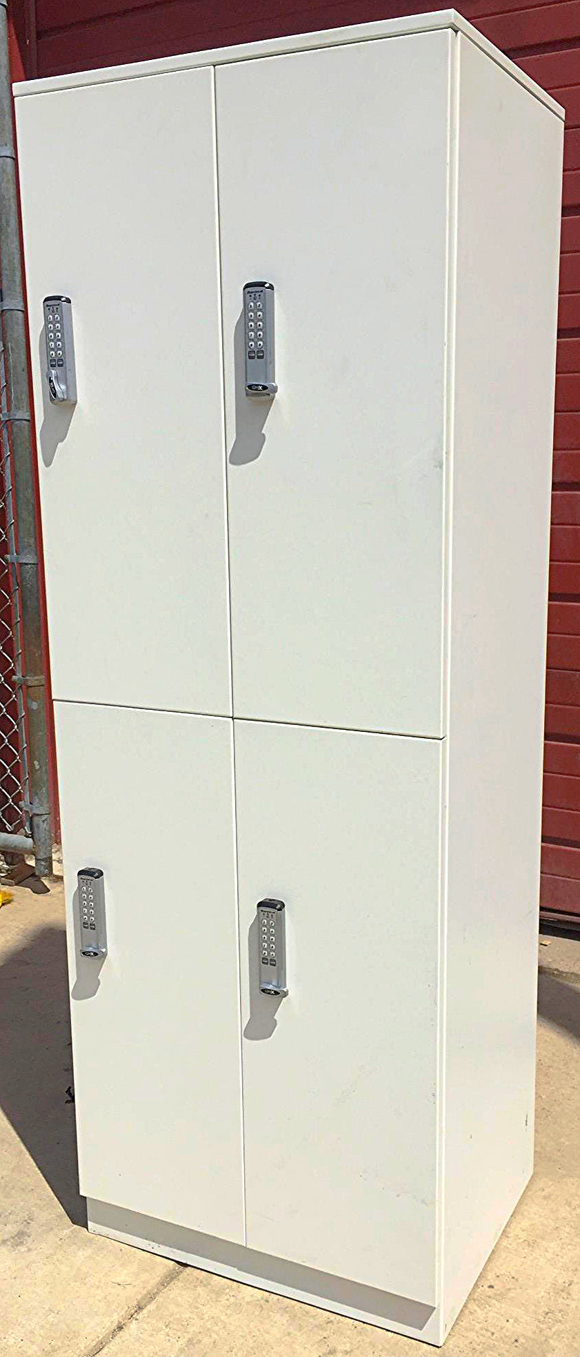 KNOLL KEYLESS STORAGE LOCKER CLOSET OFFICE FURNITURE LAMINATE TOWER FREE SHIP