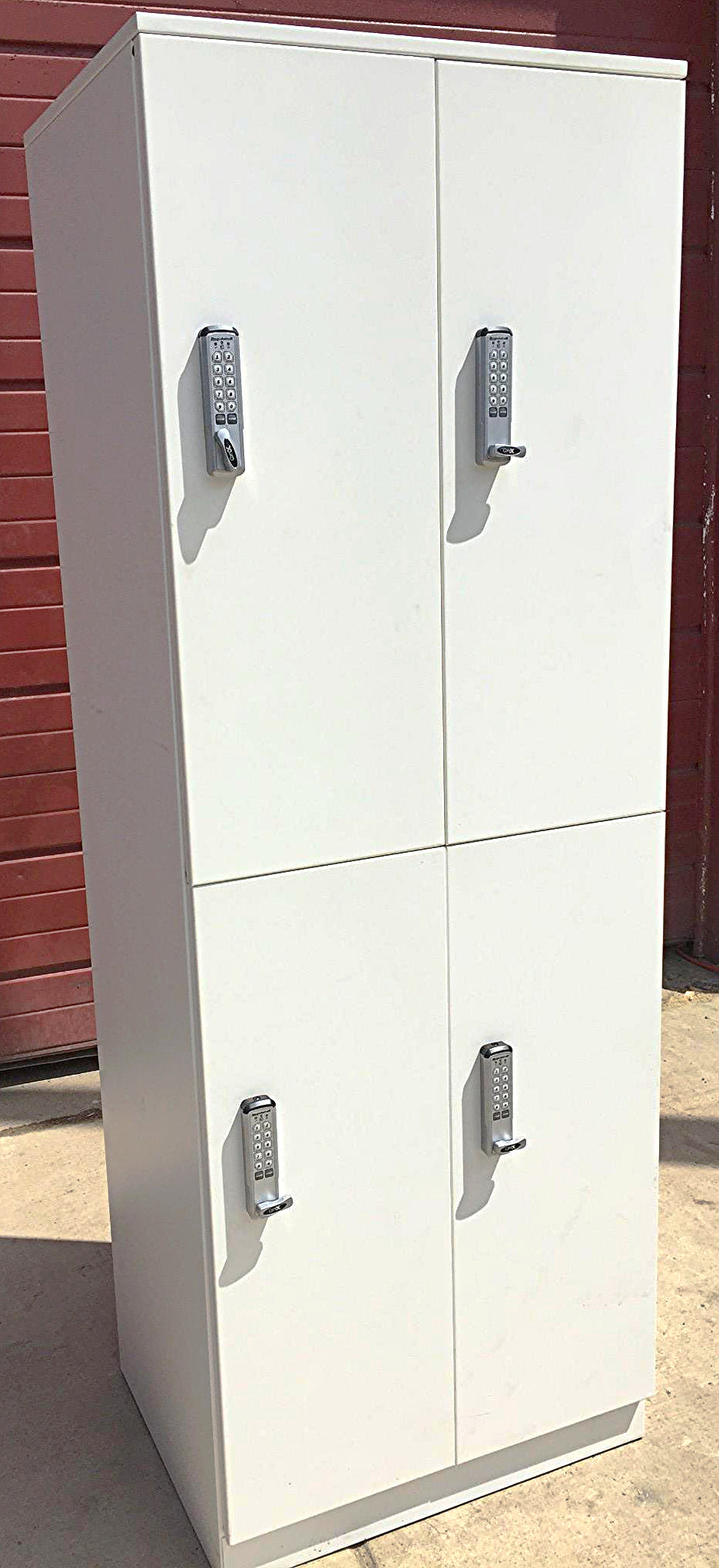 KNOLL KEYLESS STORAGE LOCKER CLOSET OFFICE FURNITURE LAMINATE TOWER FREE SHIP