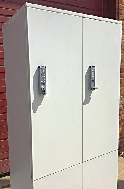 KNOLL KEYLESS STORAGE LOCKER CLOSET OFFICE FURNITURE LAMINATE TOWER FREE SHIP