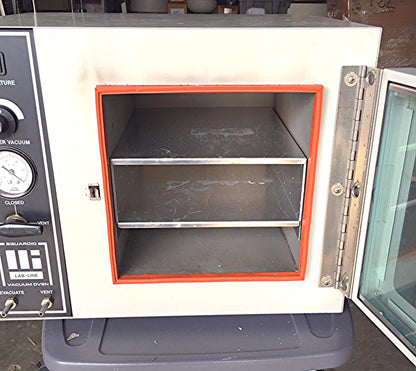 LAB LINE SQUAROID VACUUM OVEN 3608 WORKS PERFECTLY - WE HAVE VACUUM PUMP TOO!!!!