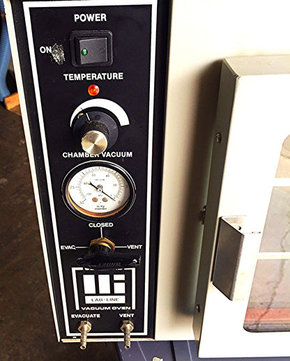 LAB LINE SQUAROID VACUUM OVEN 3608 WORKS PERFECTLY - WE HAVE VACUUM PUMP TOO!!!!