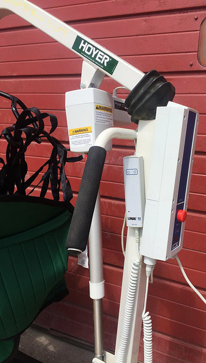 HOYER HPL402 ELECTRIC PATIENT LIFT w/ SLING NEW BATTERY 400lbs CAPACITY FREESHIP