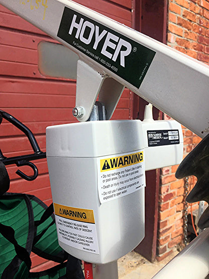 HOYER HPL402 ELECTRIC PATIENT LIFT w/ SLING NEW BATTERY 400lbs CAPACITY FREESHIP