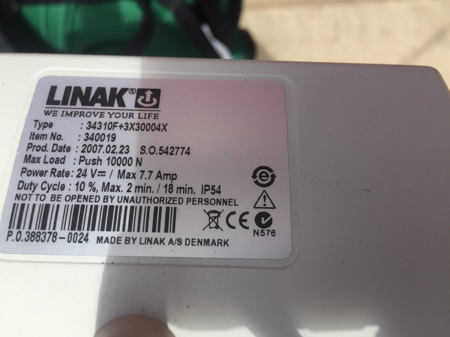 HOYER HPL402 ELECTRIC PATIENT LIFT w/ SLING NEW BATTERY 400lbs CAPACITY FREESHIP