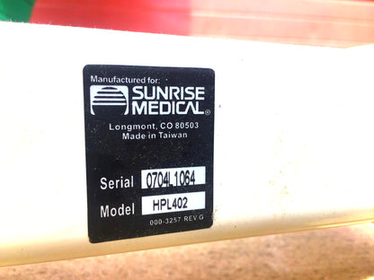 HOYER HPL402 ELECTRIC PATIENT LIFT w/ SLING NEW BATTERY 400lbs CAPACITY FREESHIP