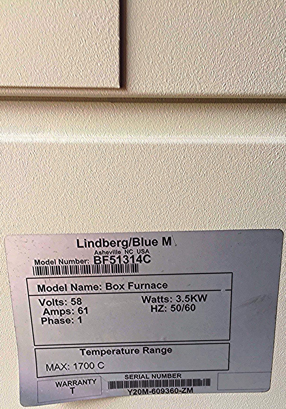 LINDBERG Blue M ™ 1700°C BOX FURNACE WITH CONTROLLER!! Costs over US$ 15.000 New