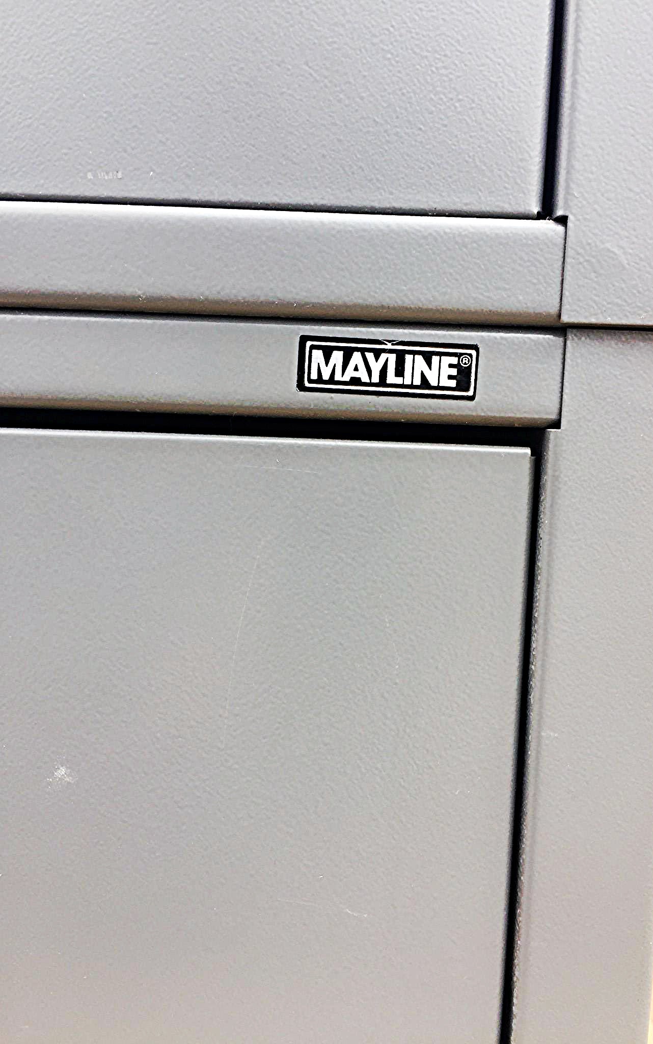 MAYLINE RARE 7 DRAWER STEEL MAP FILE 40W x 28H x 28D w/Base WATCH VIDEO FREESHIP