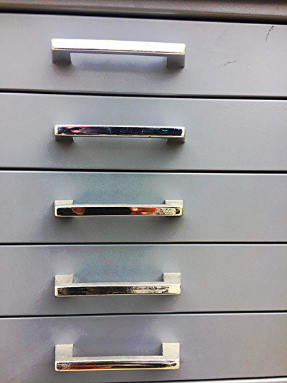 MAYLINE RARE 7 DRAWER STEEL MAP FILE 40W x 28H x 28D w/Base WATCH VIDEO FREESHIP