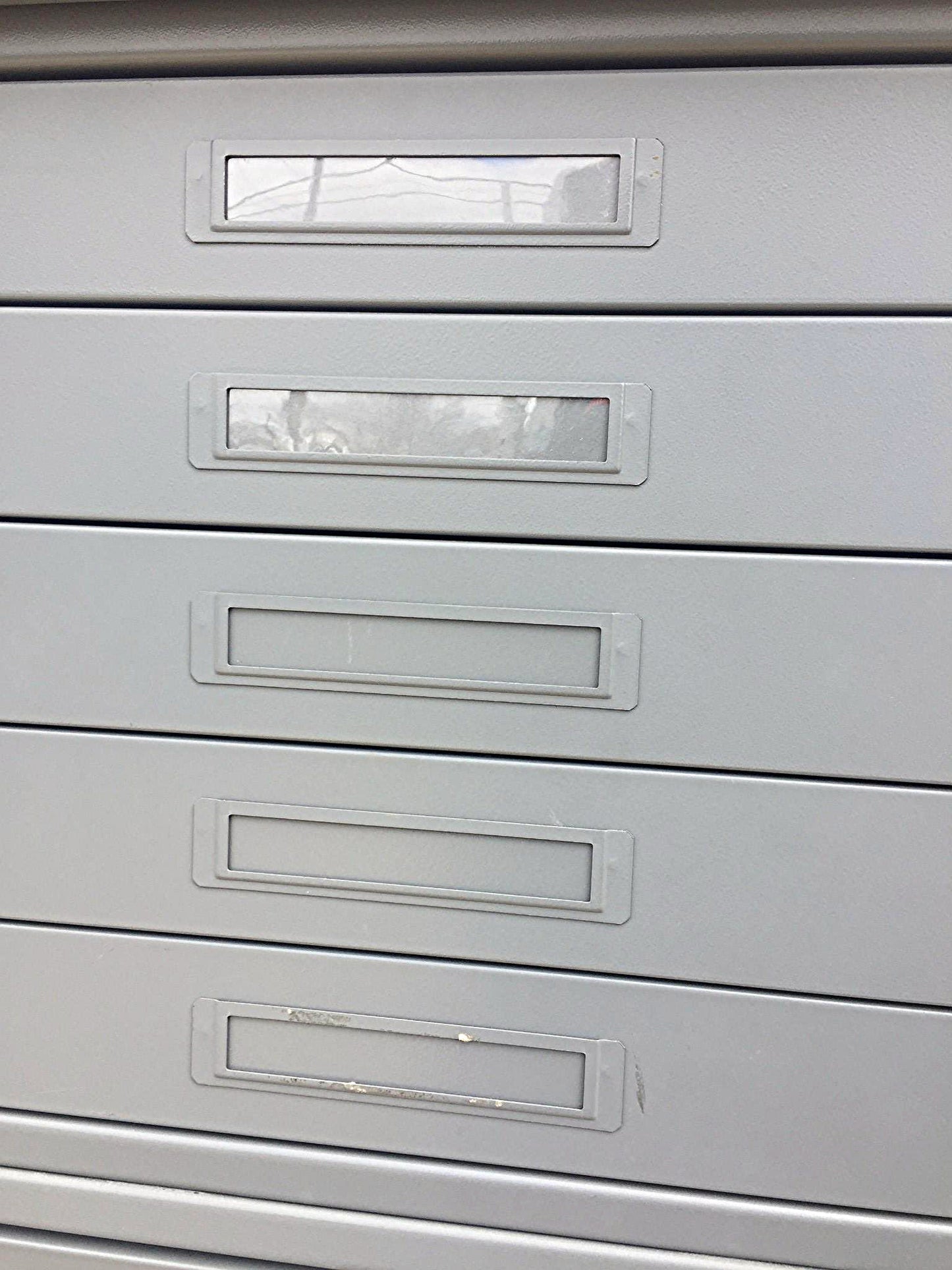 MAYLINE RARE 7 DRAWER STEEL MAP FILE 40W x 28H x 28D w/Base WATCH VIDEO FREESHIP