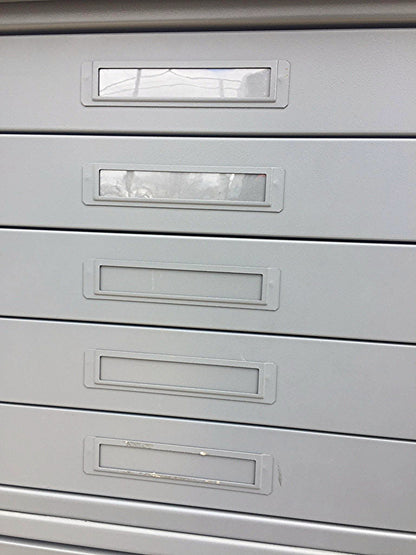 MAYLINE RARE 7 DRAWER STEEL MAP FILE 40W x 28H x 28D w/Base WATCH VIDEO FREESHIP