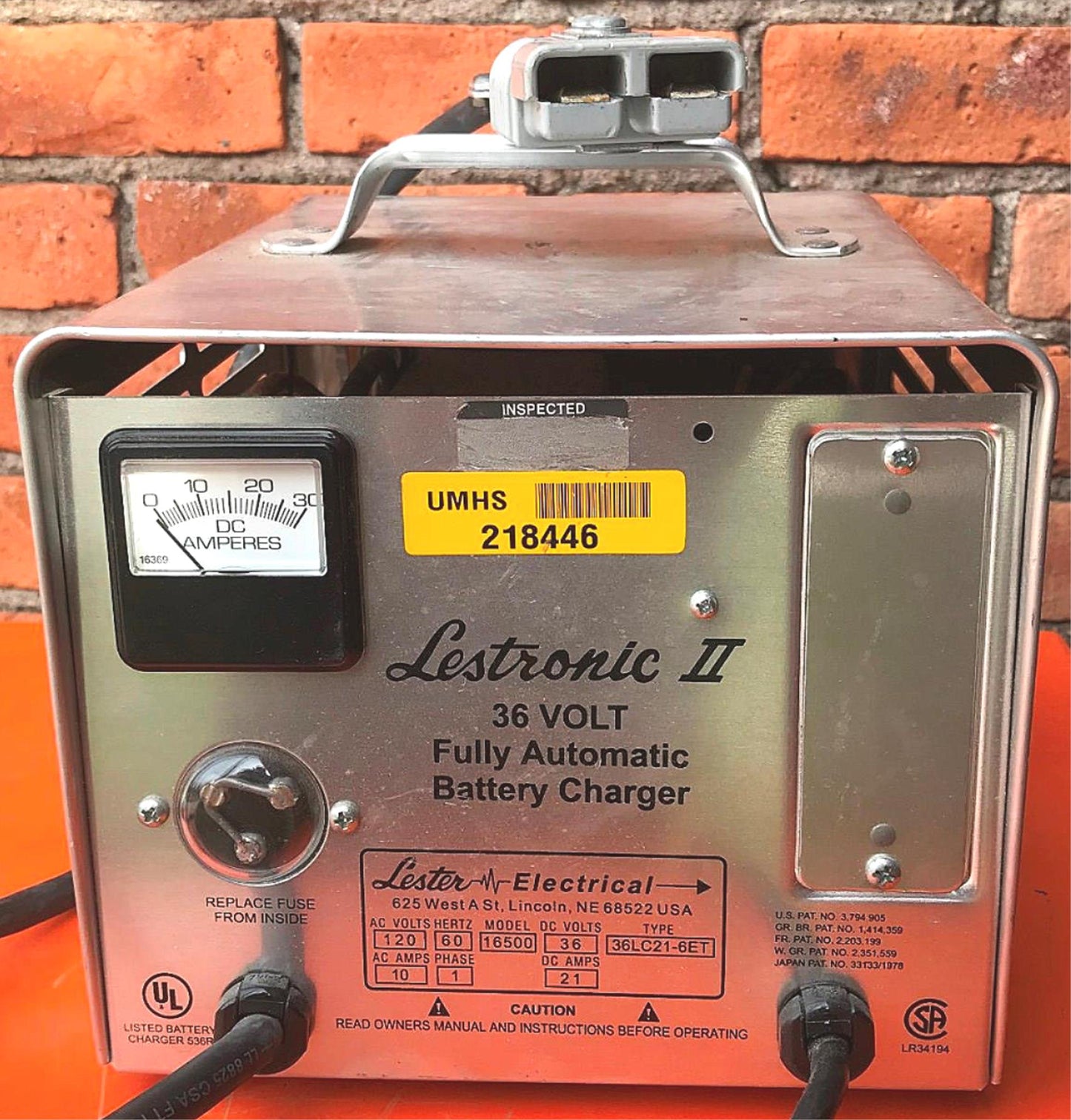 LESTRONIC II 36VOLT BATTERY CHARGER NOBLES TENNANT MINUTEMAN GOLF CART FREE SHIP