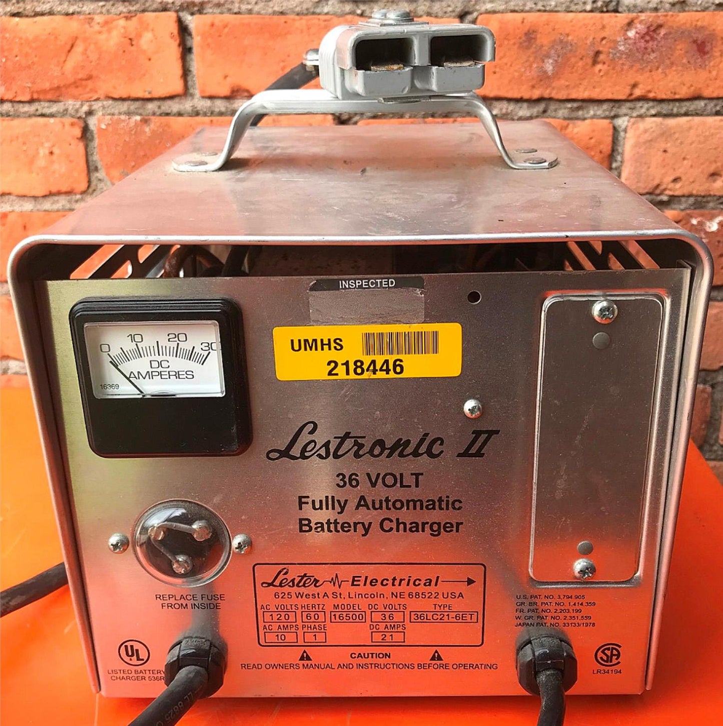 LESTRONIC II 36VOLT BATTERY CHARGER NOBLES TENNANT MINUTEMAN GOLF CART FREE SHIP