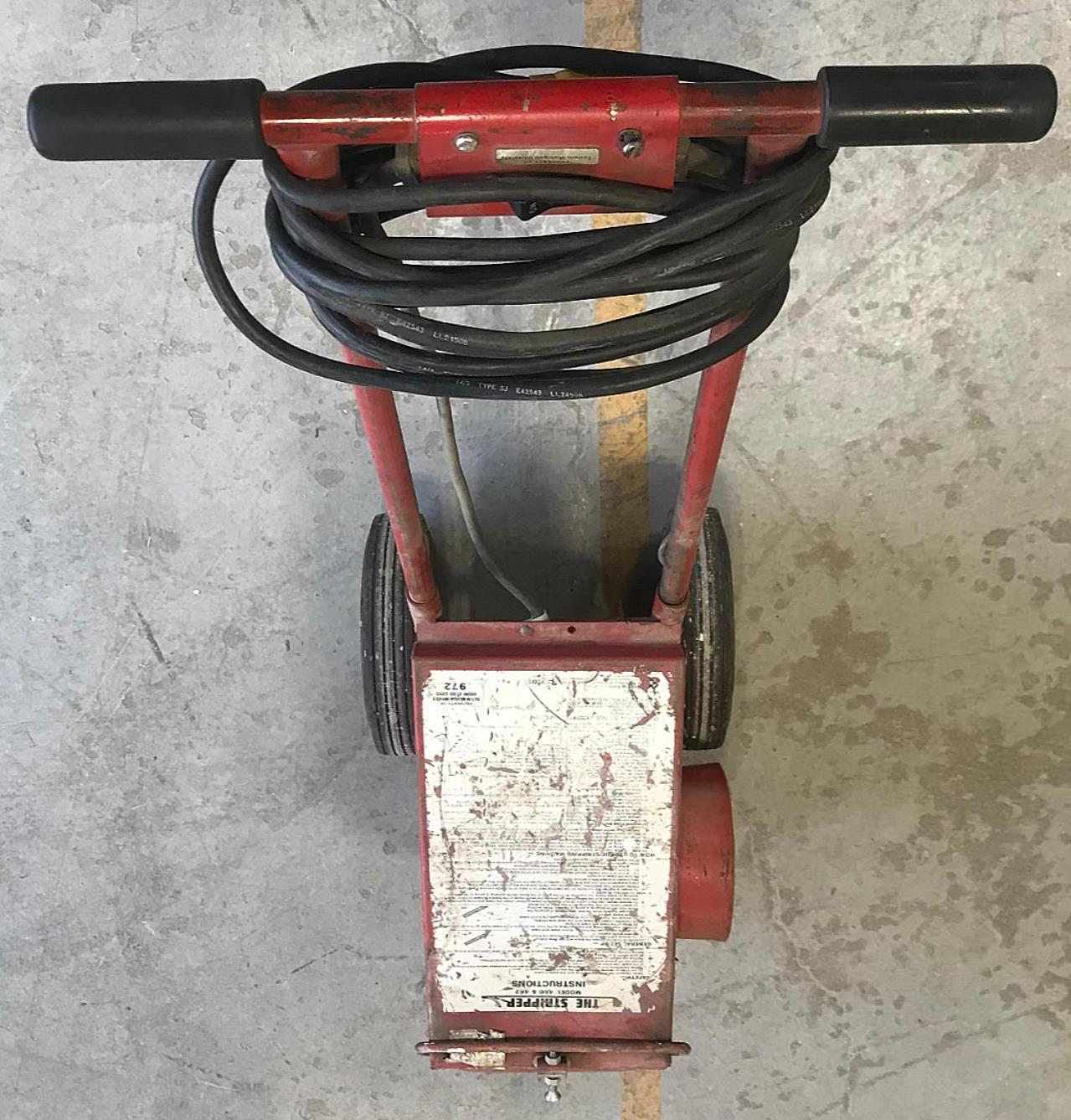 TAYLOR THE STRIPPER MODEL 462 HEAVY DUTY ELECTRIC FLOOR STRIPPER WATCH VIDEO