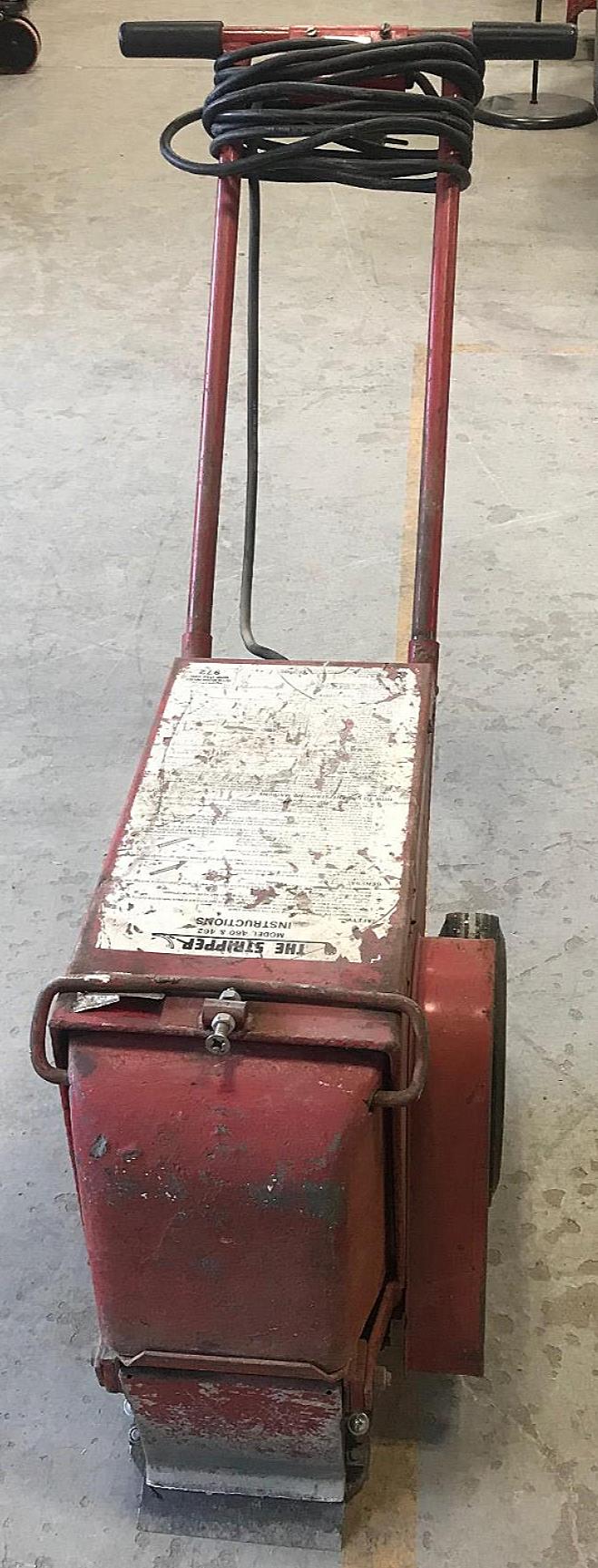 TAYLOR THE STRIPPER MODEL 462 HEAVY DUTY ELECTRIC FLOOR STRIPPER WATCH VIDEO