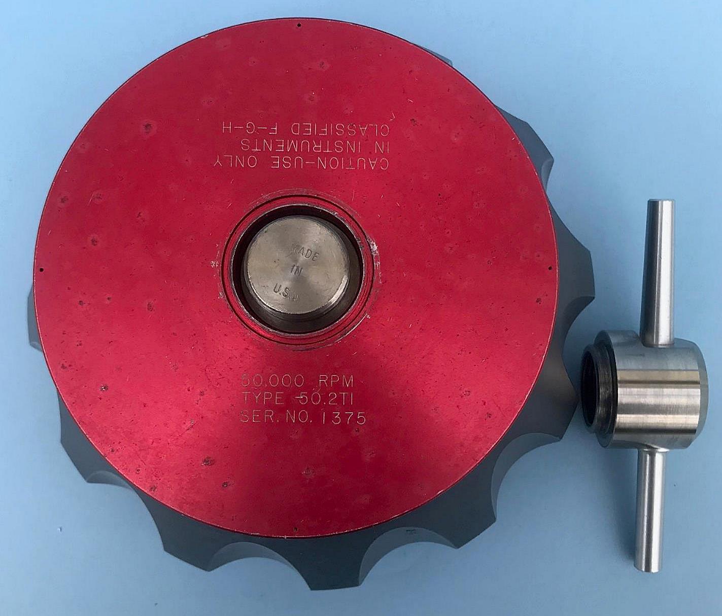 BECKMAN TYPE 50.2TI OPTIMA ULTRACENTRIFUGE FIXED ROTOR 100%Test  90day WARRANTY