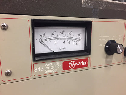VARIAN BFA CRYOSTAT VACUUM IONIZATION 843 DIFFUSION SD300 PUMP CONTROL COLD TRAP