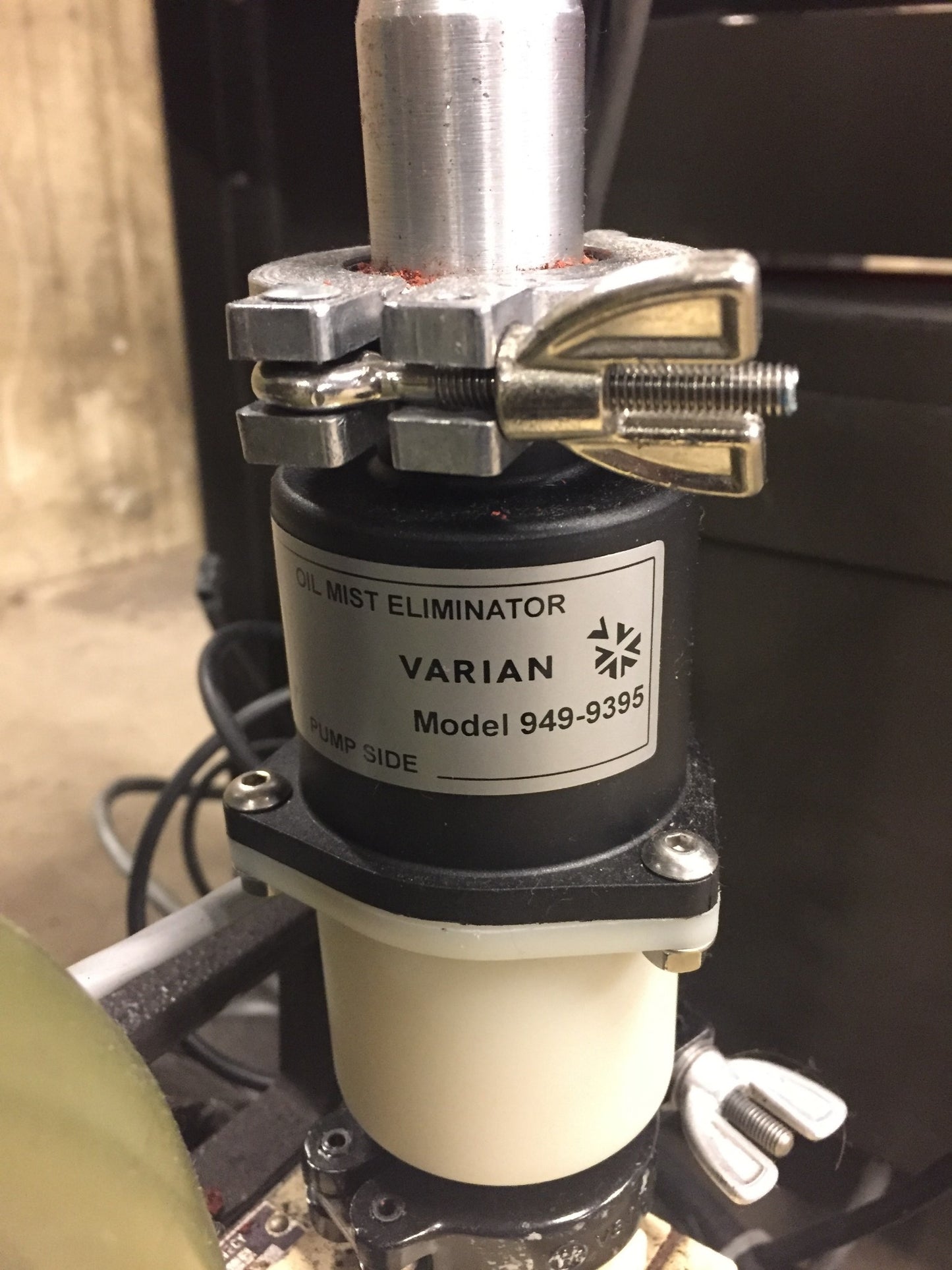 VARIAN VHS-4 DIFFUSION PUMP BFA CRYOSTAT VACUUM IONIZATION 843 SD-300 COLD TRAP