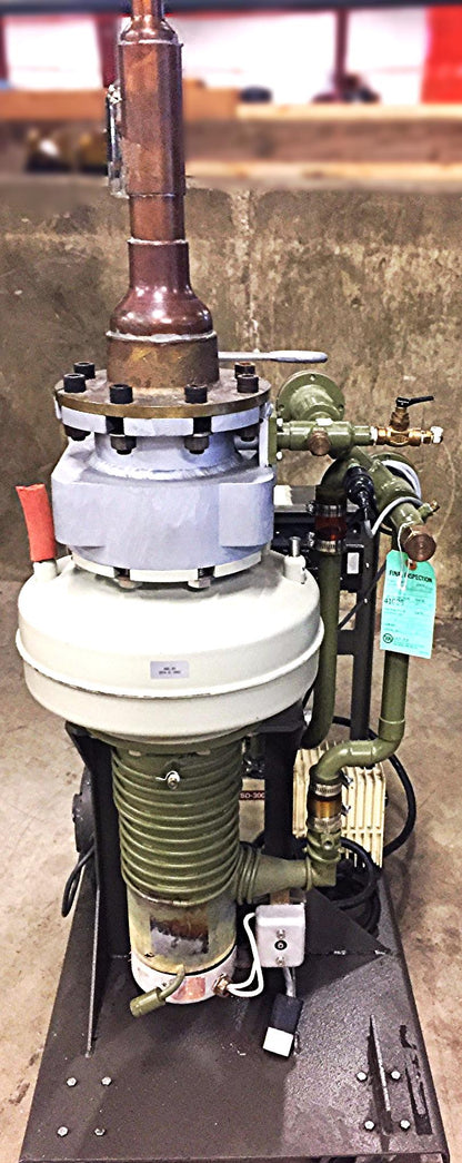 VARIAN VHS-4 DIFFUSION PUMP BFA CRYOSTAT VACUUM IONIZATION 843 SD-300 COLD TRAP