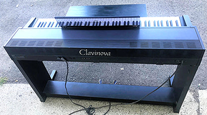 YAMAHA CLAVINOVA CLP-300 DIGITAL PIANO & BENCH WATCH VIDEO FREE SHIP
