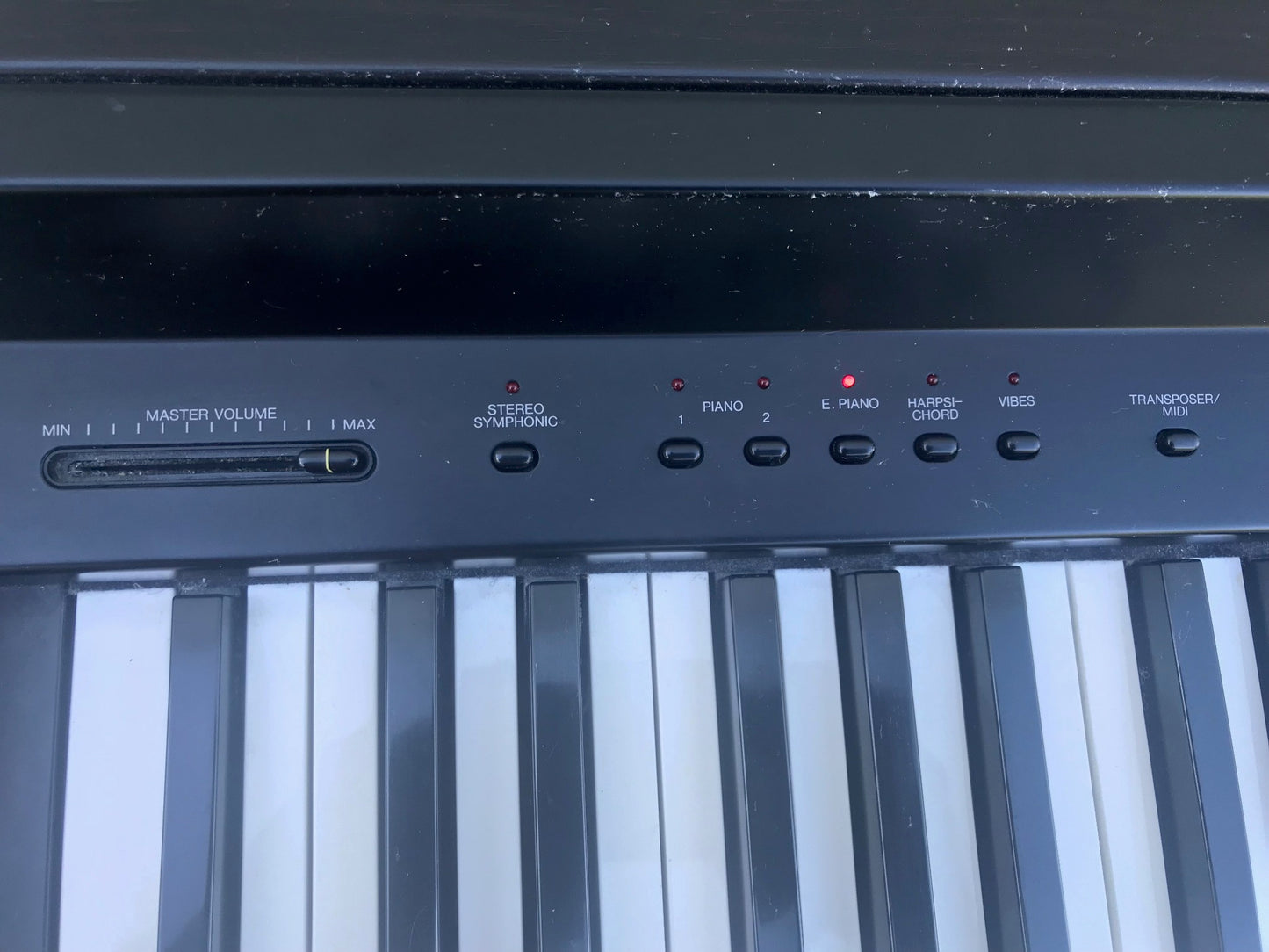 YAMAHA CLAVINOVA CLP-300 DIGITAL PIANO & BENCH WATCH VIDEO FREE SHIP