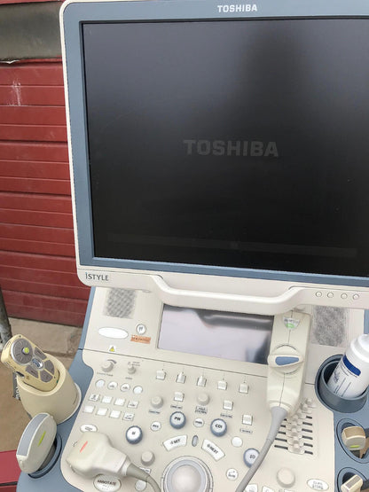 TOSHIBA XARIO XG ULTRASOUND BIOPSY ADAPTOR UAGV-027A UIIA-66IA PROBES WATCHVIDEO