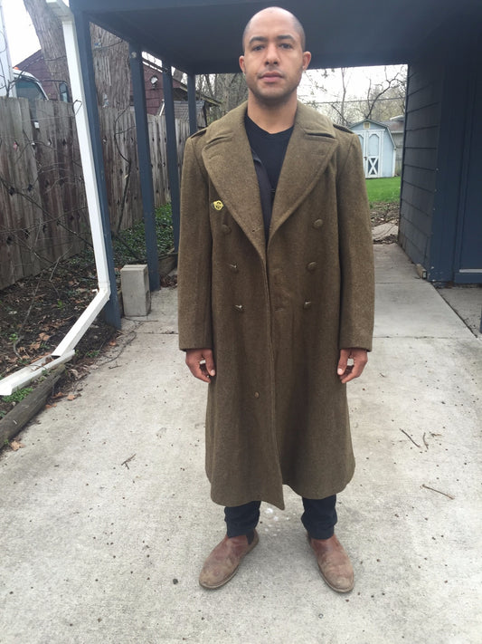 WW II US OVERCOAT