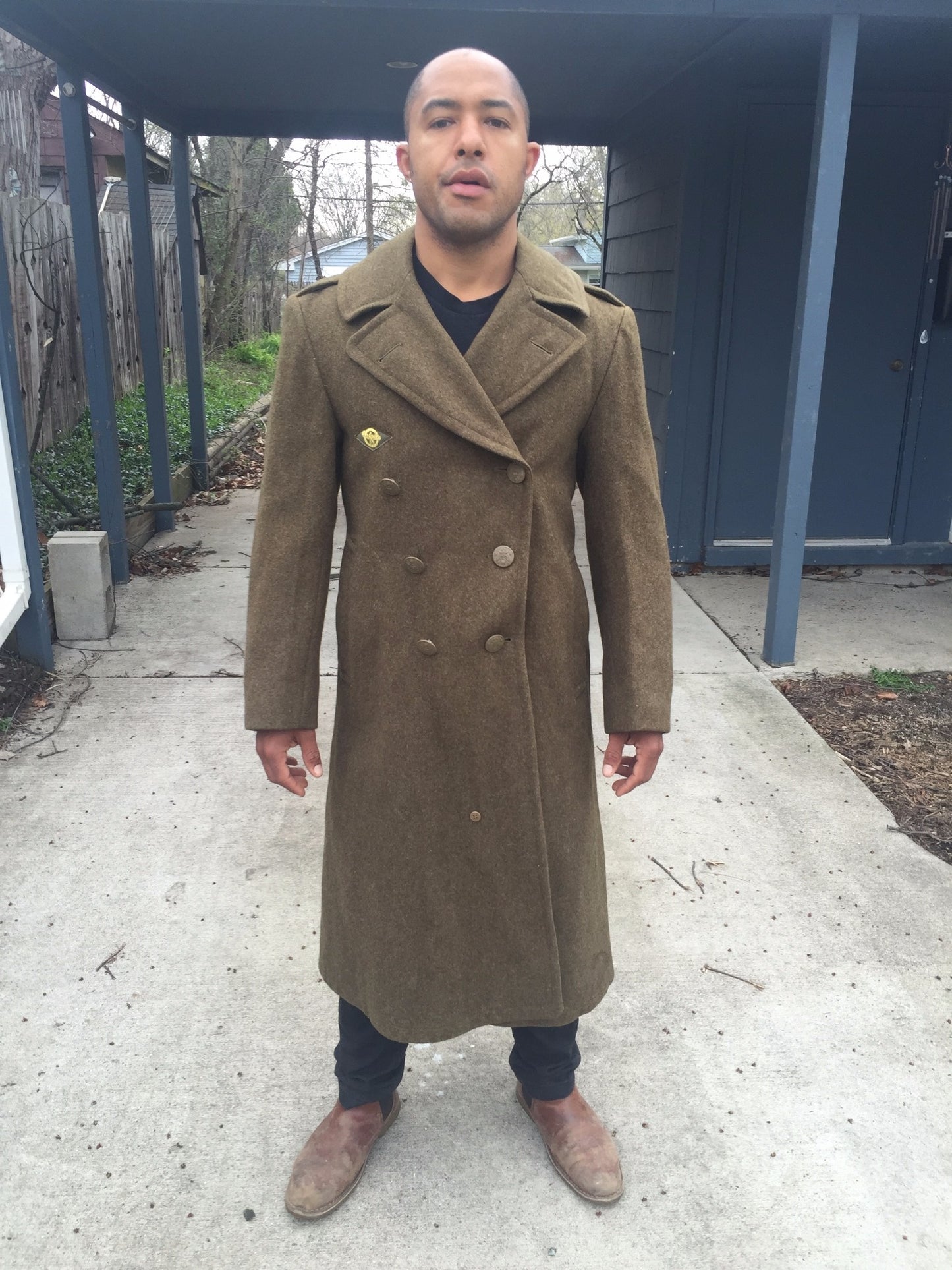 WW II US OVERCOAT