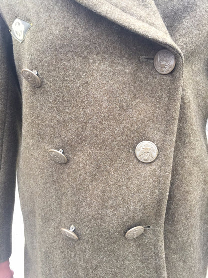 WW II US OVERCOAT