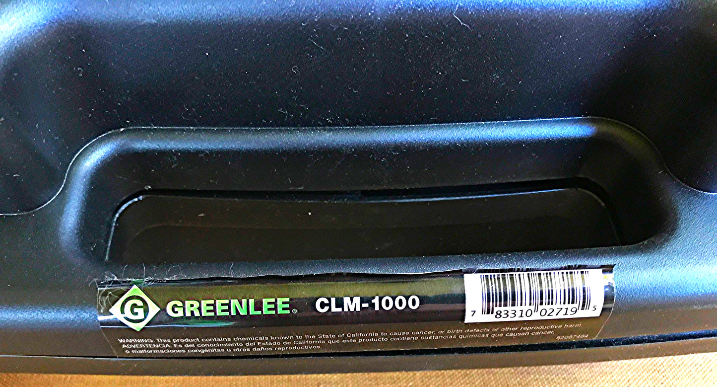 BRAND NEW & CASE GREENLEE CLM-1000 SINGLE CONDUCTOR CABLE LENGTH METER FREE SHIP